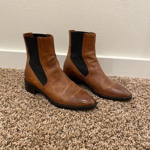 Women’s Leather Vince Boots